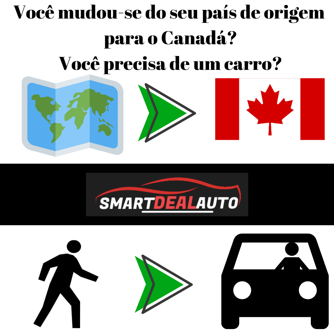 Você mudou-se do seu país de origem para o Canadá? Você precisa de um carro?